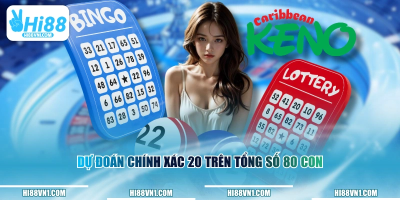 Dự đoán chính xác 20 trên tổng số 80 con