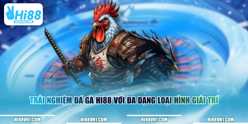 Trải nghiệm đá gà HI88 với đa dạng loại hình giải trí